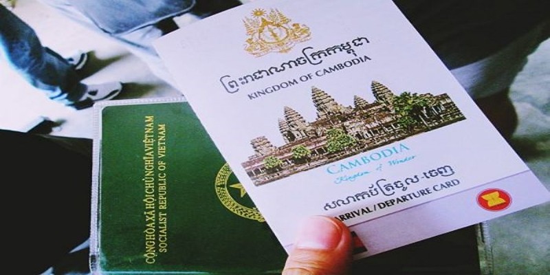 Chuẩn bị visa khi làm thủ tục sang Campuchia